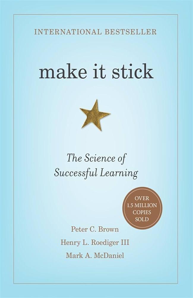 Cover of Make It Stick: The Science of Successful Learning by Various Authors